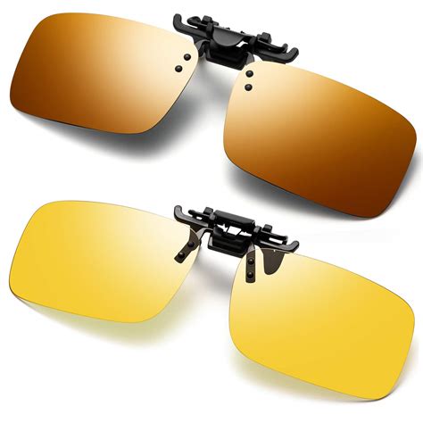 sunglasses clip ons polarized